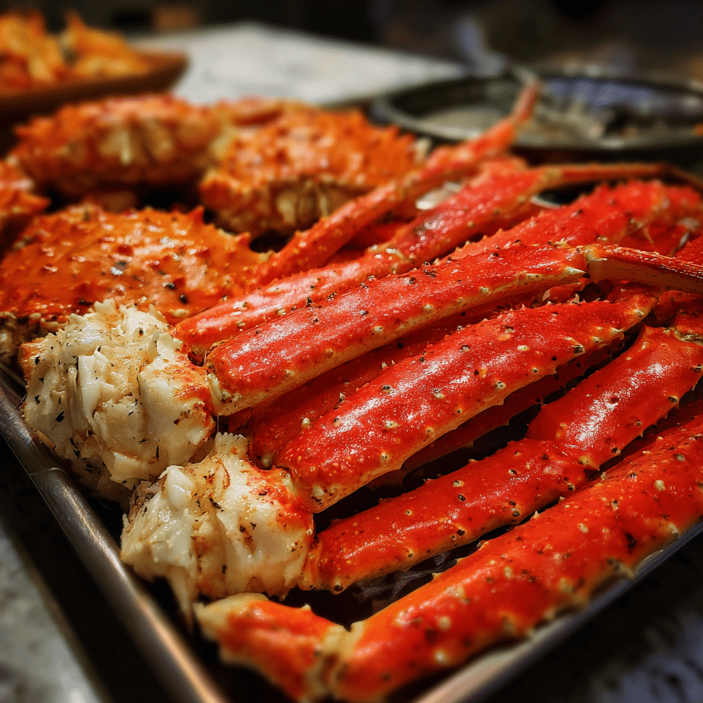 King, Snow, and Dungeness Crab legs Red Lobster