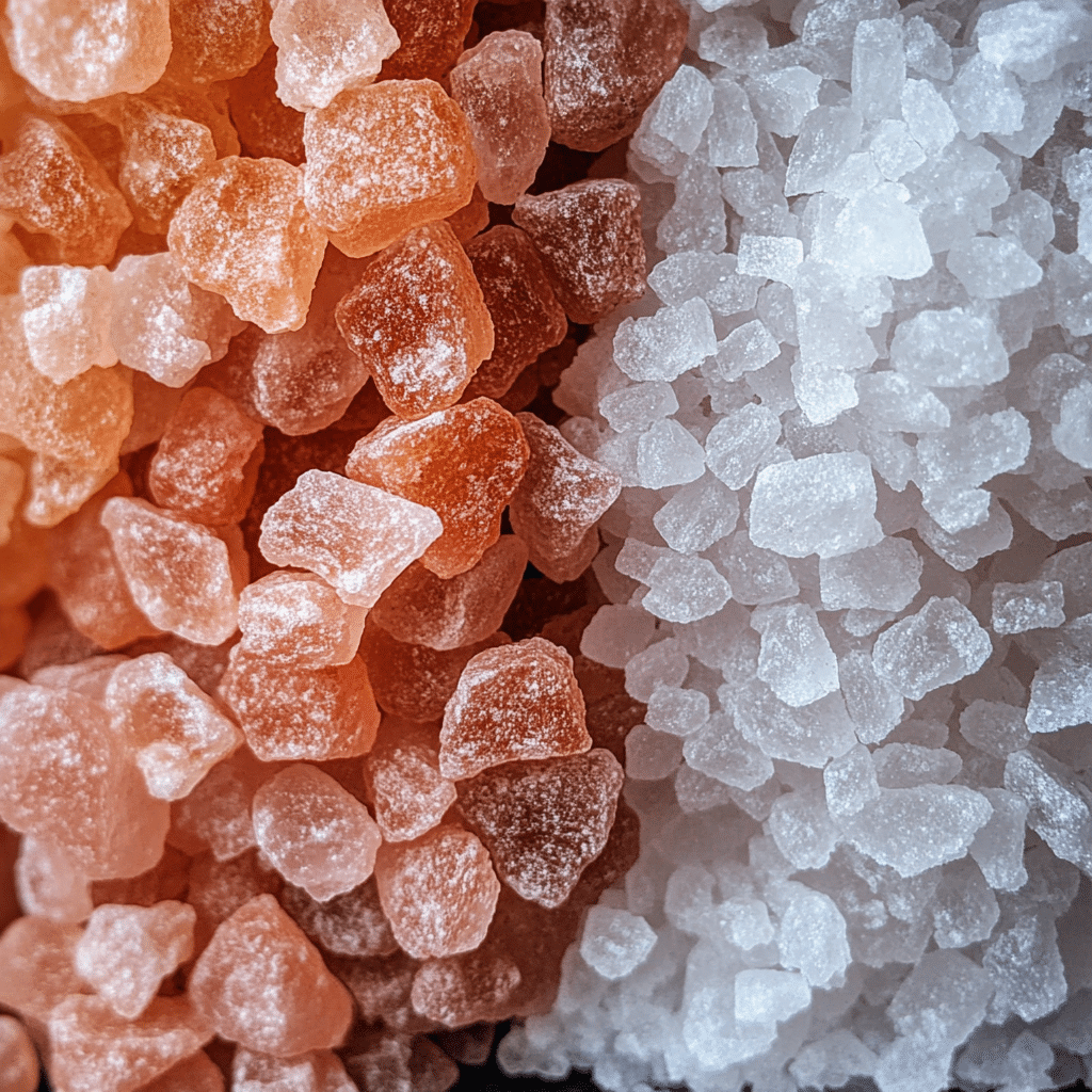 Himalayan pink salt vs table salt comparison