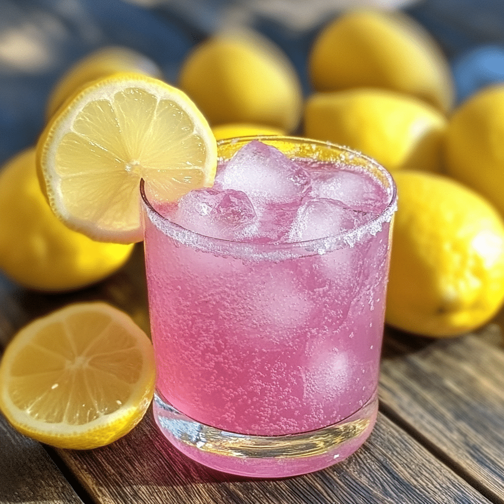 Pink Salt Trick Recipe in mason jar detox drink